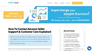 How To Contact Amazon Seller Support In 2019 For USA, EU ... - Seller Central Europe Portal