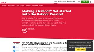
                            3. How to create a kahoot - Kahoot Sign In Create