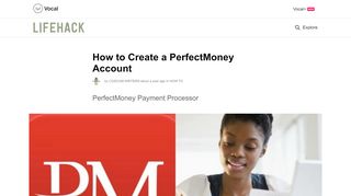 
                            8. How to Create a PerfectMoney Account - Vocal - Www Perfectmoney Com Portal