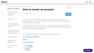 
                            4. How to create an account – Help and Support Center - Kahoot ... - Kahoot Sign In Create