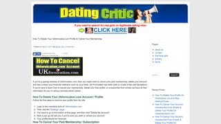 How To Delete Your Ukfornication.com Profile & Cancel Your ... - Ukfornication Sign In
