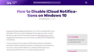 
                            7. How to Disable iCloud Notifications on Windows 10 - How Do You Stop Icloud Portal On Startup