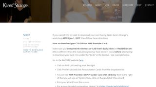 
                            9. How to Download AAP/NRP Card — Karen Strange - Aap Nrp Portal