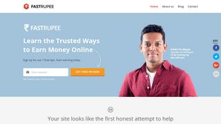 
                            1. How to Earn Money Online in India without Investment - Www Fastrupee Com Portal