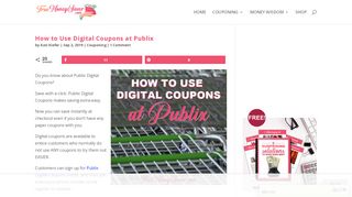 
                            7. How To Easily Use The Publix Digital Coupons at Publix - Publix Digital Coupons Portal