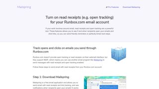 
                            5. How to enable read receipts / open tracking for your Runbox ... - Runbox Sign In