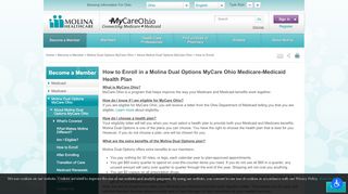How to Enroll | Molina Healthcare Ohio - Ohiomh Com Sign In