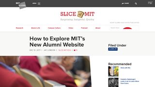 
                            12. How to Explore MIT's New Alumni Website | alum.mit.edu - Mit Alumni Email Portal