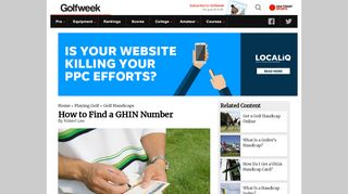 
                            9. How to Find a GHIN Number | Golfweek - Ghin Number Portal