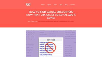 How to Find Casual Encounters Now that Craigslist Personal ...