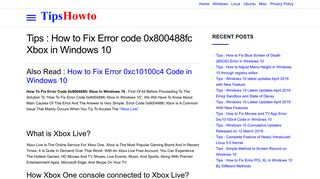 
                            8. How to Fix Error code 0x800488fc Xbox in Windows 10 - Sign In Code 0x800488fc