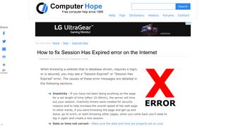 
                            8. How to fix Session Has Expired error on the Internet