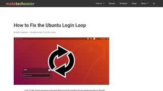 
                            4. How to Fix the Ubuntu Login Loop - Make Tech Easier - Ubuntu 14.04 Portal Loop
