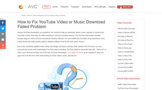 
                            8. How to Fix YouTube Video or Music Download Failed Problem - Ytd Failed 2 Sorry Your Login Was Incorrect
