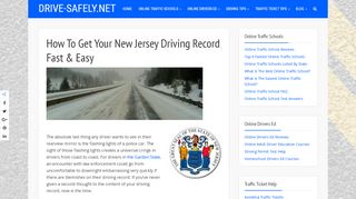 
                            8. How To Get Your New Jersey Driving Record Fast & Easy ... - Mymvc Login
