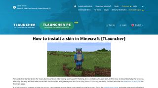 
                            4. How to install a skin in Minecraft [TLauncher] - Tlauncher Login