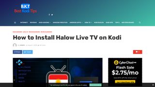 
                            4. How to Install Halow Live TV on Kodi - BestKodiTips - Halow Tv Sign Up