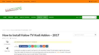 
                            8. How to Install Halow TV Kodi Addon - 2017 - Desinerd - Halow Tv Sign Up