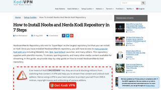 
                            7. How to Install Noobs and Nerds Kodi Repository in 7 Steps - Kodi VPN - Http Noobsandnerds Com Portal
