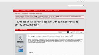 How to log in into my hive account with summoners war to get my ... - Com2us Hub Sign Up