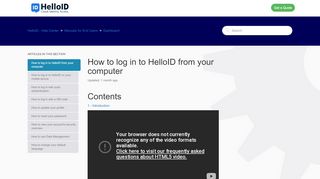 
                            4. How to log in to HelloID from your computer – HelloID - Help ... - Helloid Portal