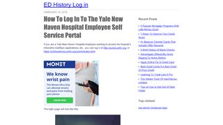 
                            6. How To Log In To The Yale New Haven Hospital Employee ... - Yale Employee Portal