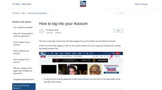 
                            6. How to log into your Account – Fox News - Ardome Login