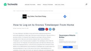 
                            4. How to Log on to Kronos Timekeeper From Home | Techwalla ... - Kronos Remote Portal