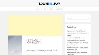 
                            4. How to Login in IWU Portal - loginbillpay - Iwu Online Portal Login