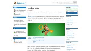 
                            9. How to Login to HostGator - CreditDonkey - Www Hostgator Com Portal Page