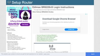 
                            8. How to Login to the Edimax BR6228nS - SetupRouter - Http Edimax Setup Portal