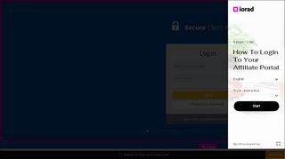 
                            2. How To Login To Your Affiliate Portal - iorad - Https Www Secureclientaccess Com Portal