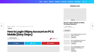 
                            6. How to Login Ultipro Account on PC & Mobile [Easy Steps ... - E13 Ultipro Com Login Page