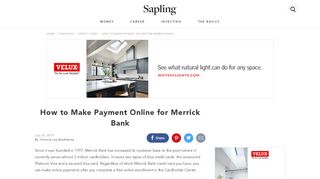 
How to Make Payment Online for Merrick Bank | Sapling.com  
