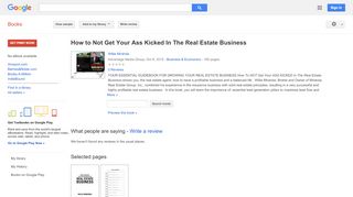 How to Not Get Your Ass Kicked In The Real Estate Business - Allstate Employee Portal W2