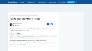 
                            5. How to Open a 529 Plan in Florida - Saving for College - Florida 529 Plan Portal