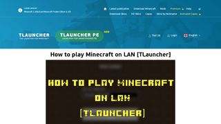 
                            7. How to play Minecraft on LAN [TLauncher] - Tlauncher Login
