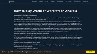 
                            8. How to play World of Warcraft on Android - Remotr