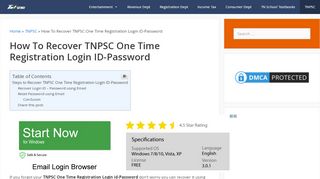 
                            6. How To Recover TNPSC One Time Registration Login ID ... - Tnpsc One Time Registration Portal