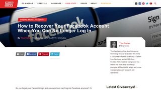 
                            8. How to Recover Your Facebook Account When You Can No ... - Www Portal Facebook Com Recover Php