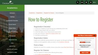 How to Register | Cincinnati State - My Cincinnati State Login
