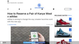 
                            8. How to Reserve a Pair of Kanye West x adidas | Sole Collector - Adidas Confirmed Sign Up