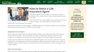 
                            5. How to Select a Life Insurance Agent | Lincoln Heritage Life ... - Lincoln Heritage Life Agent Portal