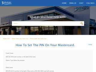 
                            4. How to set the PIN on your Mastercard. – 3Rivers FCU