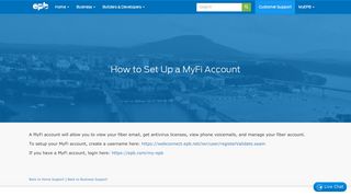 
                            5. How to Set Up a MyFi Account | EPB - Epbfi Phone Portal