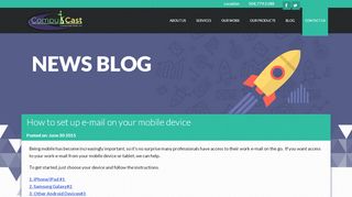 
                            4. How to set up e-mail on your mobile device | Compucast Web ... - Luxsci Webmail Portal