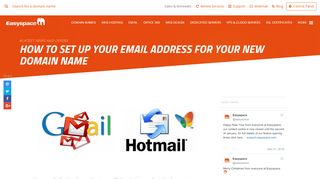 
                            6. How to set up your email address for your new ... - Easyspace - Easyspace Portal Email