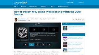 
                            3. How to Stream NHL live online with Kodi and watch the 2019 ... - Nhl Tv Kodi Portal