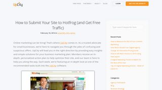 
                            8. How to Submit Your Site to Hotfrog (and Get Free Traffic ... - Hotfrog Sign Up