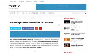
                            8. How to Synchronize Subtitles in ShowBox – TECSPRINT - Showbox Subtitles Portal